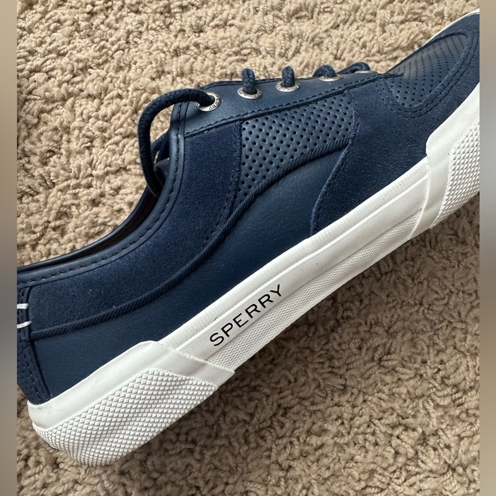 Sperry Men's Dark Blue Boat Shoes 💙 - Picture 2 of 8